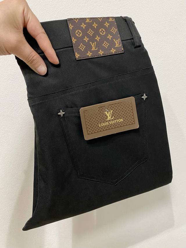 Lv Louis Vuitton casual pants trousers 2025Ss spring and summer new high-end cus