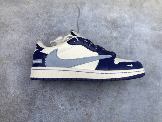 Corporate-level Nike Air Jordan 1 X Travis Scott Aj1 inverted hook Joe One inve