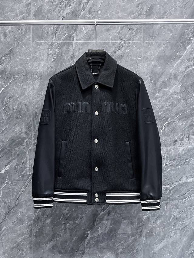 Miumiu Miu Miu Spring 2025 new jacket, a new model from the runway, in impeccabl