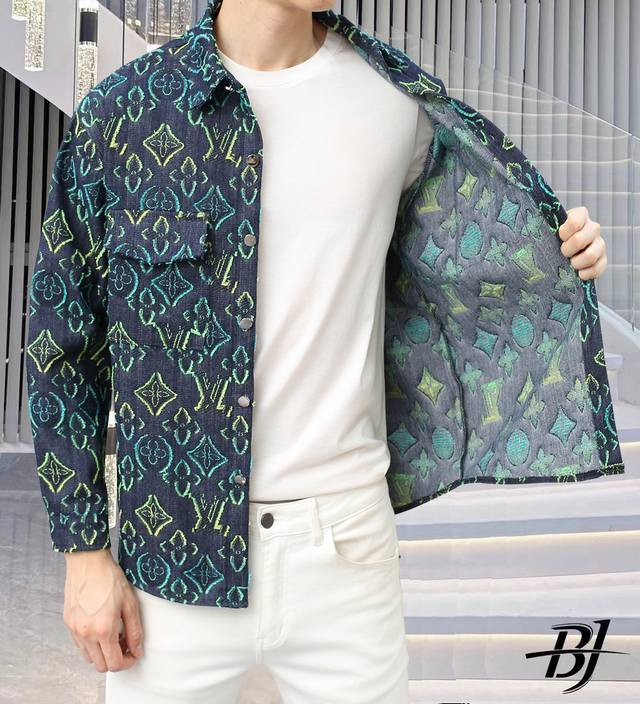 Louis Vuitton Lv 2025 Spring new casual jacket, the latest fashion casual zipper