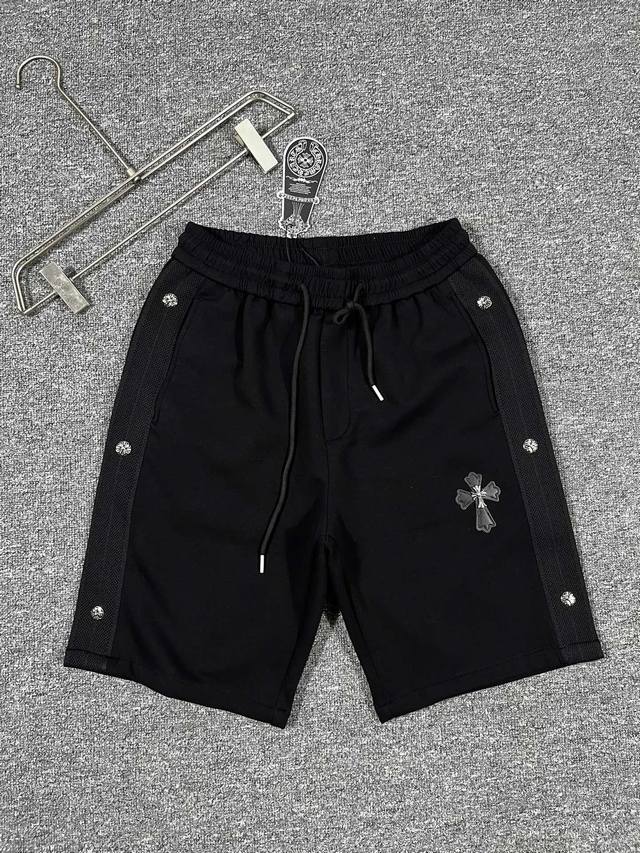 Chrome Hearts' 2025 new summer shorts and casual pants. Custom-made fabrics are