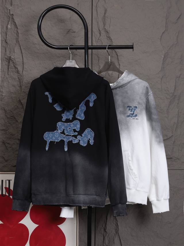 Ceiling-grade Louis Vuitton 2025 Fall Original Monogram Applique Embroidery, Ame