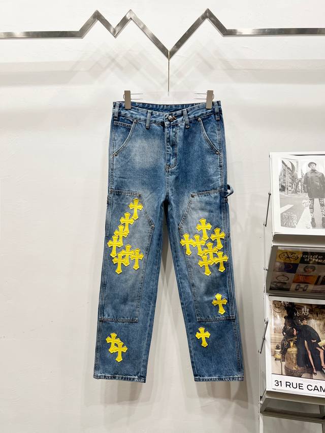 Style No.: K1470 Chrome Hearts 2025 New Limited Edition Lumberjack Yellow Cross