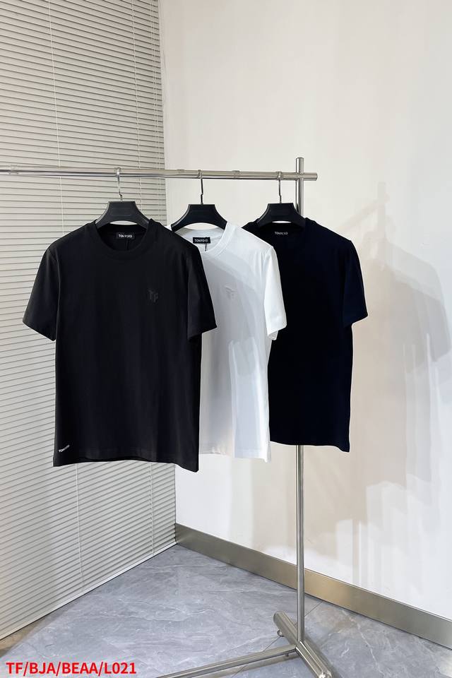 Ouk L021 Tf 2025 Spring/Summer new release! High-end custom short-sleeved crew n