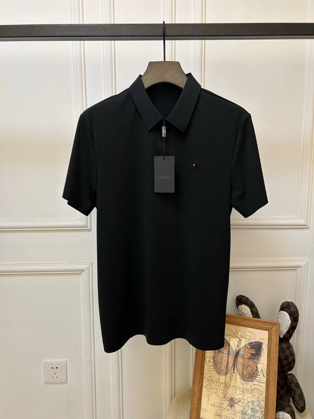 Cheng A new Zegna quick-drying suit featuring a polot shirt and pants for spring