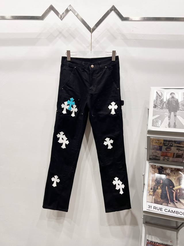 Style number: R025 Carhartt & Chrome Hearts 2025 new lumberjack blue and white