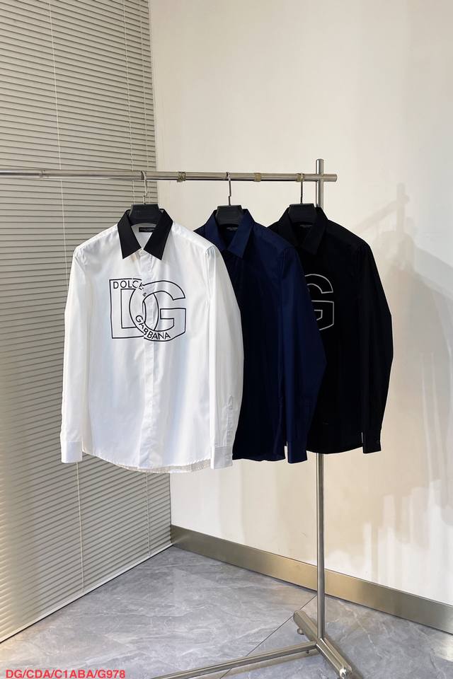 Jind G978 Dg Dolce & Gabbana Ss new long-sleeved shirt, a high-end custom-made v