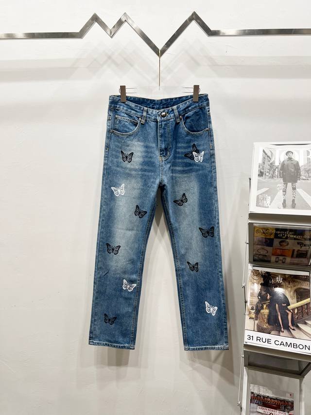 Style No.: K1420 Chrome Hearts 2025 new tri-color butterfly print couple's wash