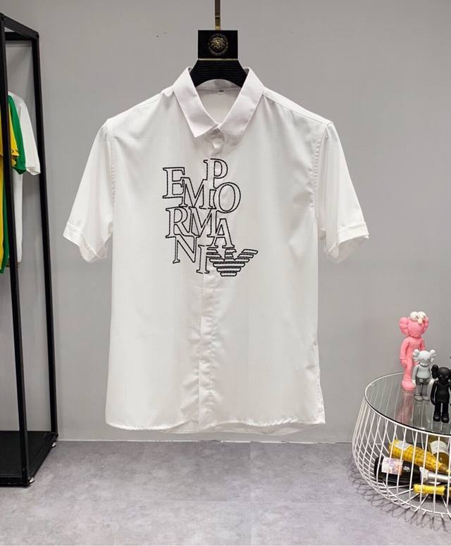 Haiyu Armani Armani* 22Ss new spring and summer short-sleeved shirts are on sale