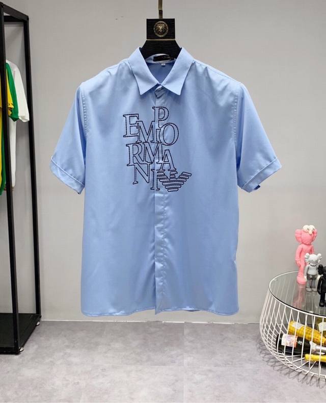 Haiyu Armani Armani* 22Ss new spring and summer short-sleeved shirts are on sale