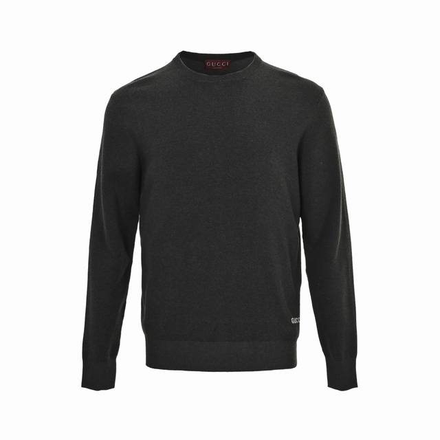 Refined photos and worry-free after-sales service Gucci 25Fw hem intarsia knitte
