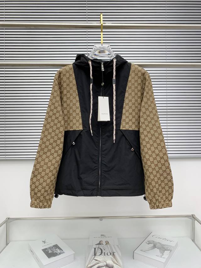 Gucci 2025 Fall/Winter Hot-Selling Trench Coat High-end stitching craftsmanship