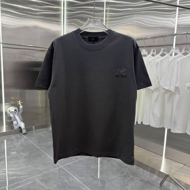 Bird brand 2025 autumn and winter new 320g custom fabric round neck short-sleeve