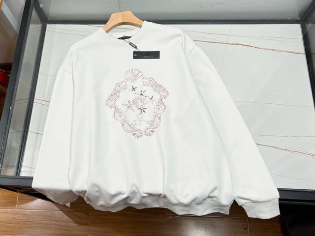 24Ss Chinese character sweatshirt with a public symbol pattern! This Chinese cha