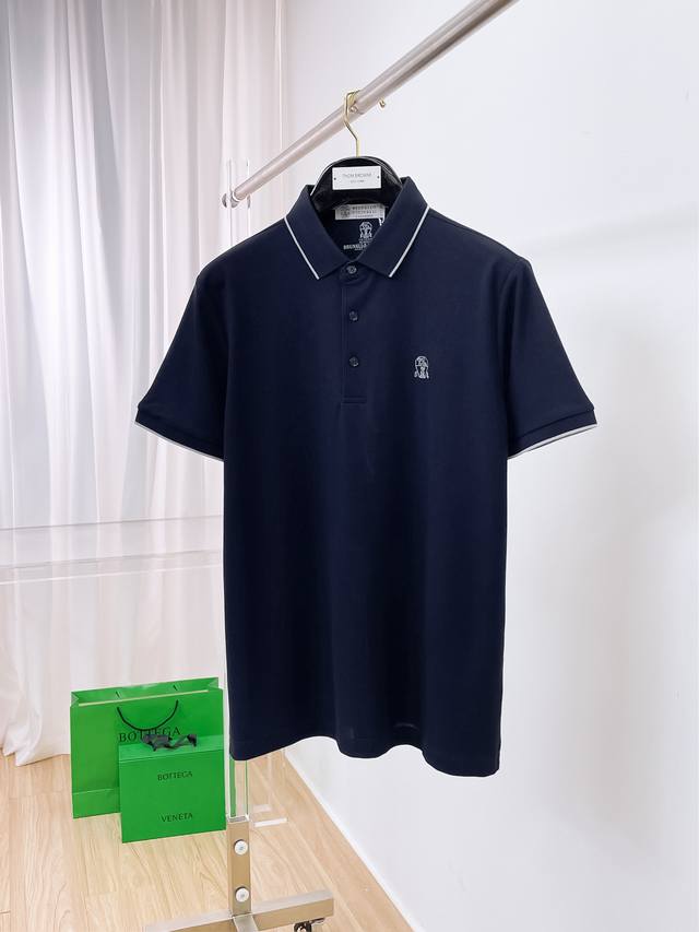 New Arrival Bc 2025Ss Summer Men's Logo Lapel Polo Shirt! A classic business st