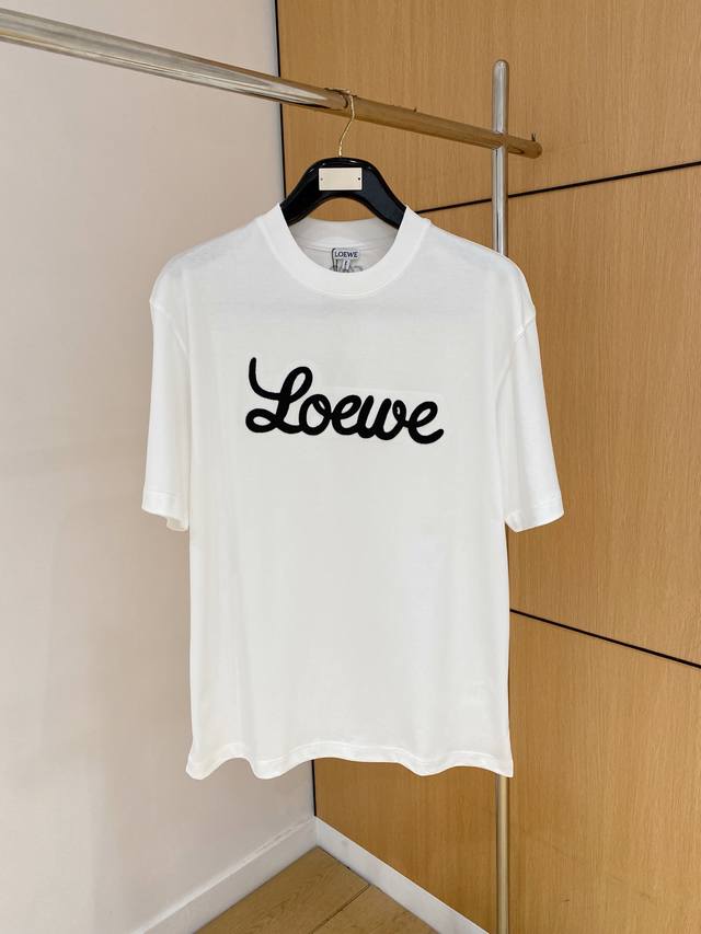 New Loewe 25 Ss Xinjiang long-staple cotton upper body comfortable skin-friendl