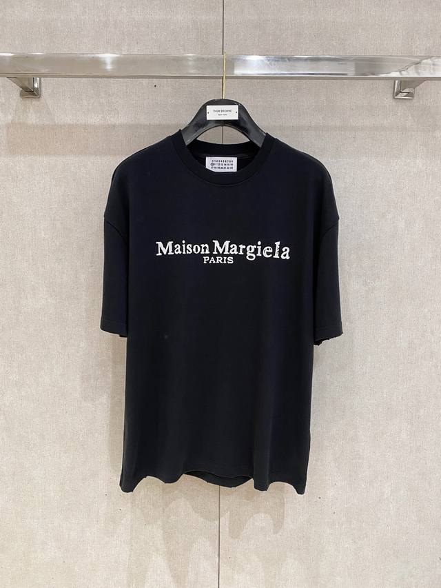 Maison Margiela Mm6 Spring/Summer 25 new trendy Ac loose cotton T-shirt, unisex,