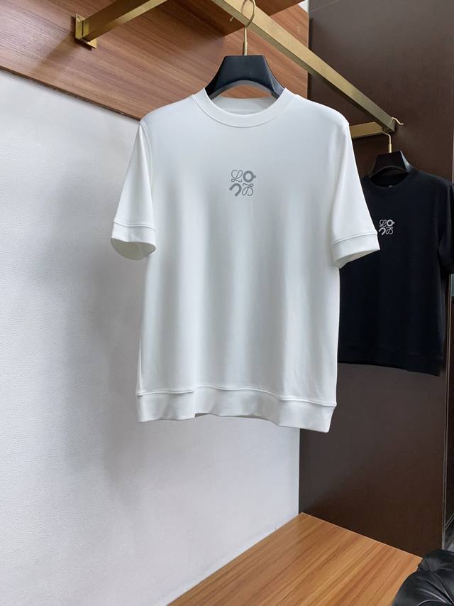 Loewe's new 2025 autumn and winter counter new fashion casual base shirt short s