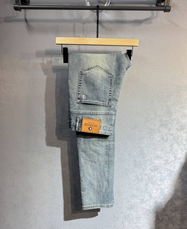Moncler's latest spring/summer jeans are a breeze to shop in and out of stores.
