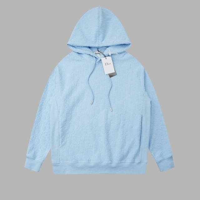D*Or Cd 25Fw Autumn and Winter Jacquard Hoodie A must-have item for everyday com