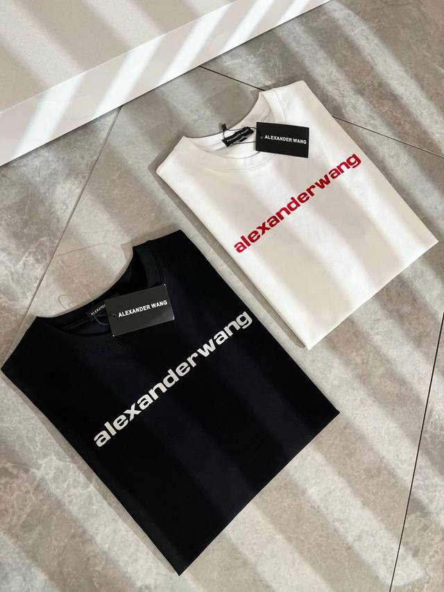 Alexander Mcque*N Alexander McQueen 2025 Spring/Summer unisex short-sleeved T-sh