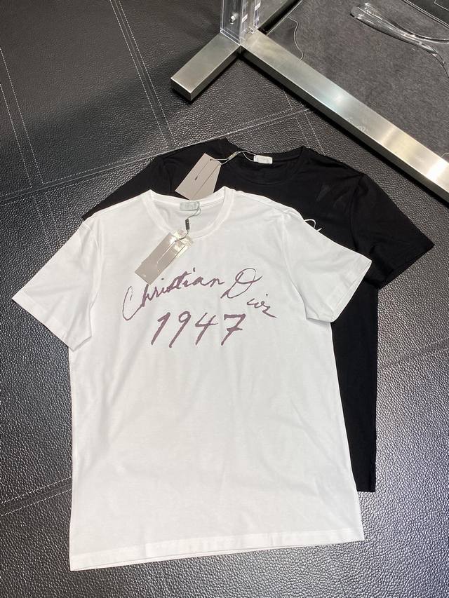 Dior exclusive new original men's casual short-sleeved high-end customization hi