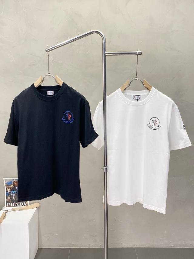 Moncler exclusive new original men's casual short-sleeved shirt, high-end custom