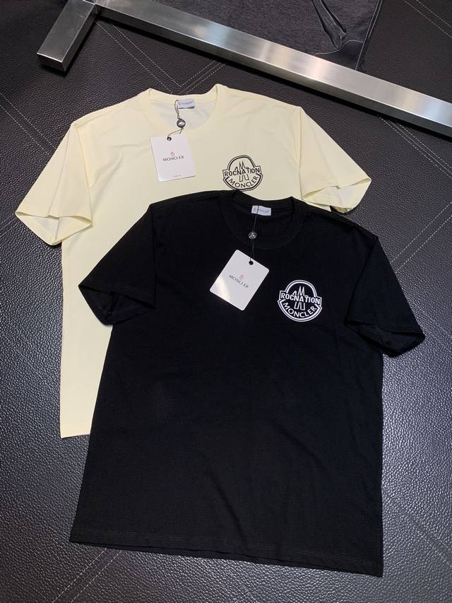 Moncler exclusive new original men's casual short-sleeved shirt, high-end custom