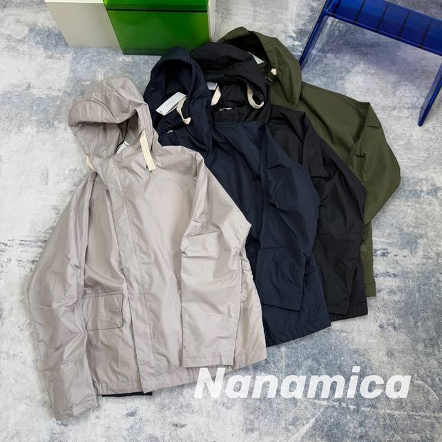 Nanamica Hooded Deck Jacket, a windproof and waterproof outdoor M51 jacket. Mad