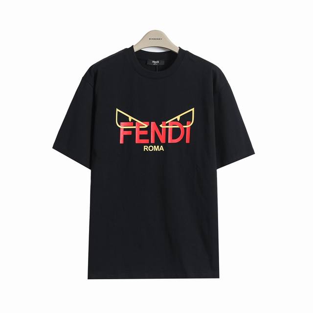 Fendi Fd 25Ss Little Devil Eyes Print Short-Sleeved T-shirt Fd023 A must -have i