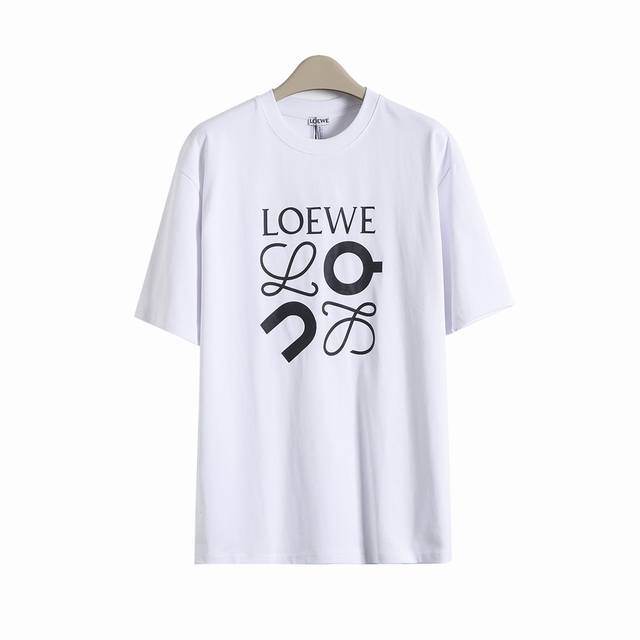 Loewe 25Ss Angpao co-branded printed short-sleeved T-shirt Lo037 A must-have ite