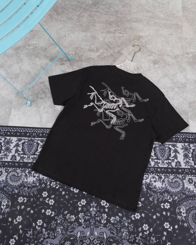 Ayc Teryx Arc'teryx Fw short-sleeved T-shirt with bird letter logo short sleeves