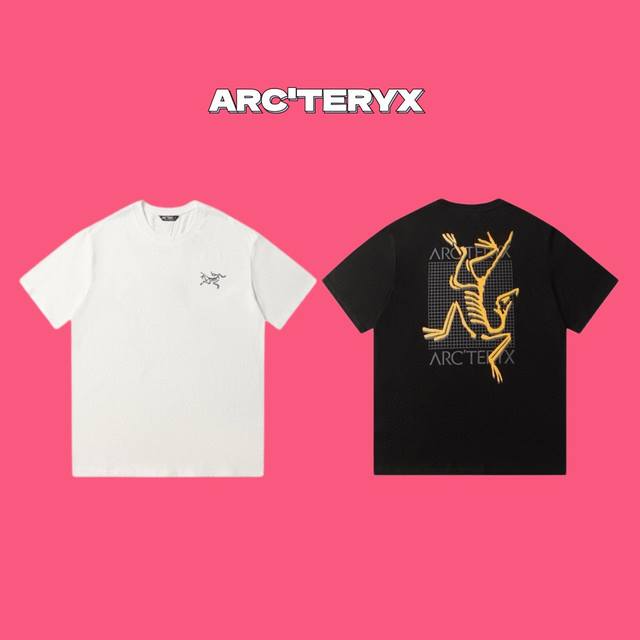 Arc'teryx Arc'teryx Multi Bird Logo Ss back letter print casual short-sleeved T-