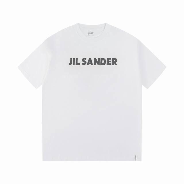 Jil Sander+ Arc'teryx Ss short-sleeved T-shirt 3D reflective print bird letter L