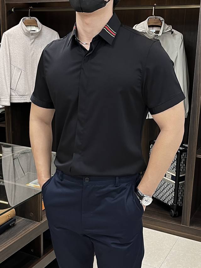 End-of-stock series! Featured Gucci's latest must-have short-sleeved shirt for