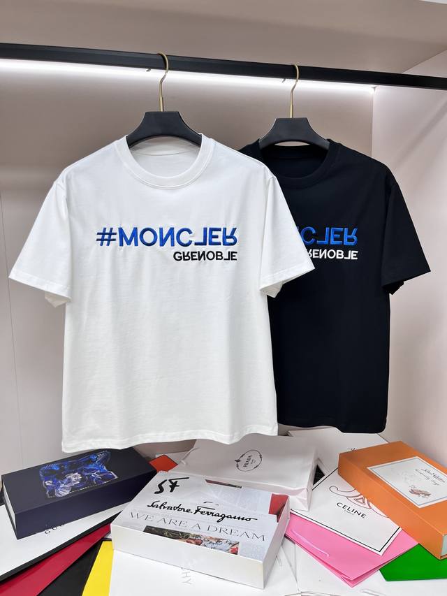 Featured: Moncler's new fall exclusive, stylish, casual crew-neck short-sleeve