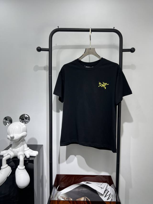 Arc'teryx Spring/Summer New Digital Printed Logo Round Neck Short Sleeve T-Shirt