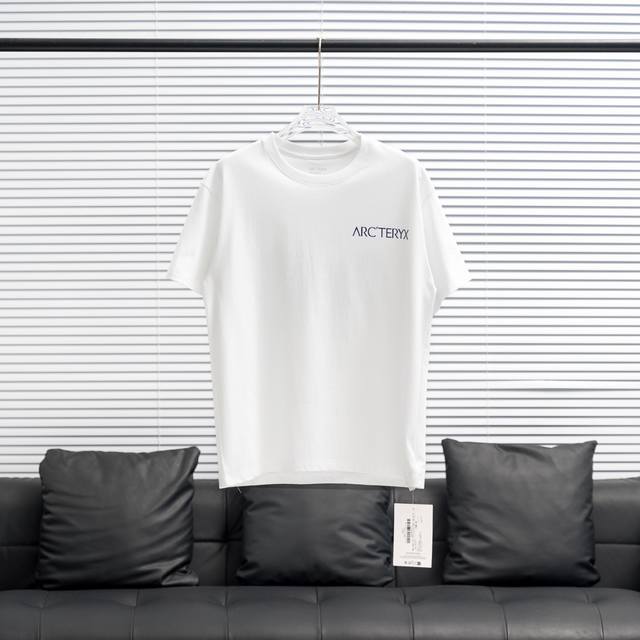 Arc'teryxحArc'teryx Kragg Sl Inkjet Bird Short Sleeve T-shirt Fabric: 240g doubl