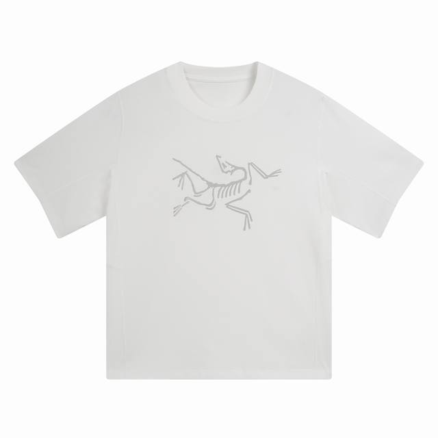 Arcteryx Envoy Arc'word Logo print round neck short sleeves Fabric: 240g double