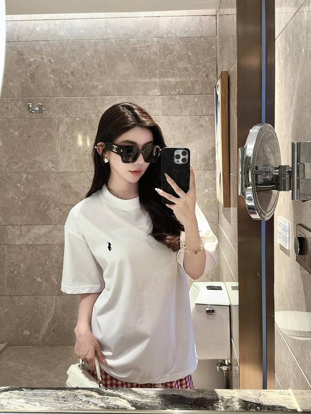 Special PriceRalph Lauren basic pony embroidered logo short sleeveHigh quality v