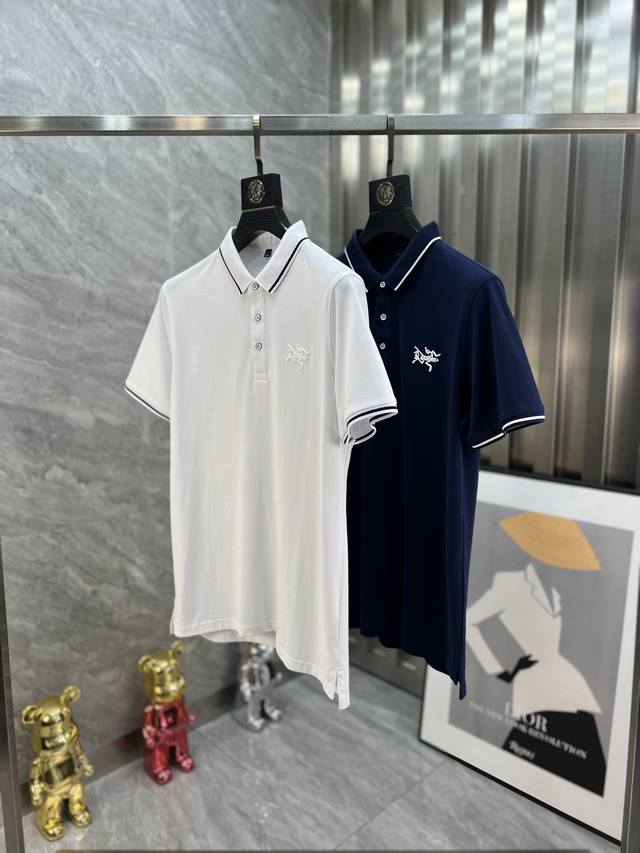 Kw Arc'teryx Spring/Summer New Arrival: Lapel T-shirt, Short Sleeve Polo Shirt,