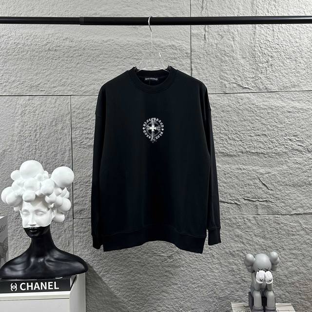 Ch*Chrome Hearts*2025 Early Autumn/Winter new classic horseshoe cross with Sansk