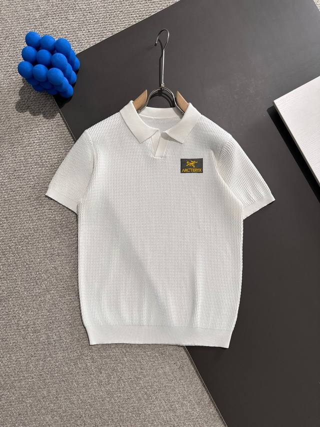 Next-day delivery. High-quality Arc'teryx 2025 summer new men's lapel short-slee