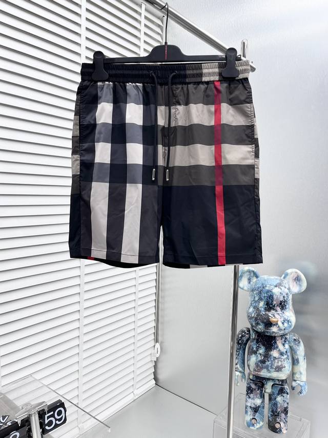 Bbr* 2025 new summer shorts, custom-made quick-drying fabric, soft and smooth te