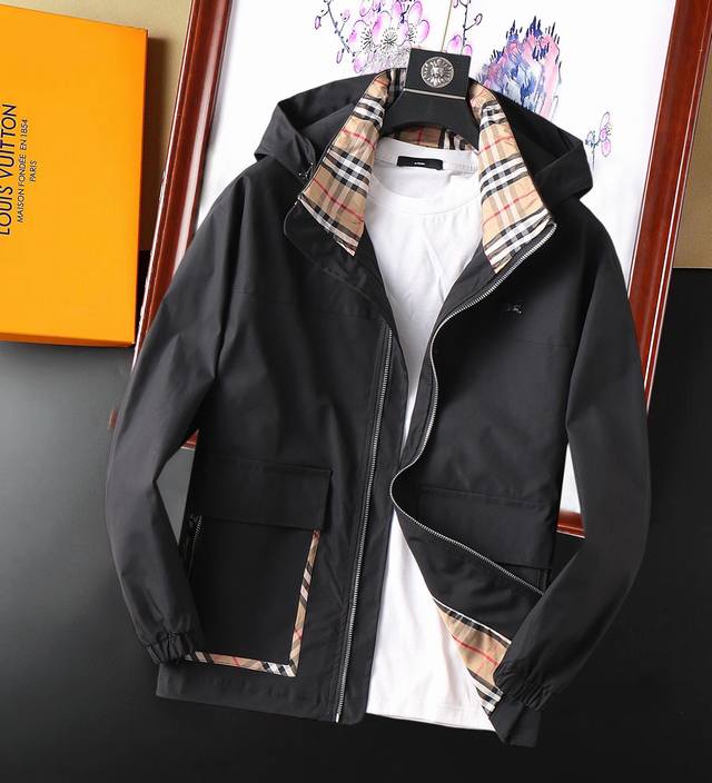 Burberry's 2025 Spring hit, a new casual fashion jacket from the counter, featur