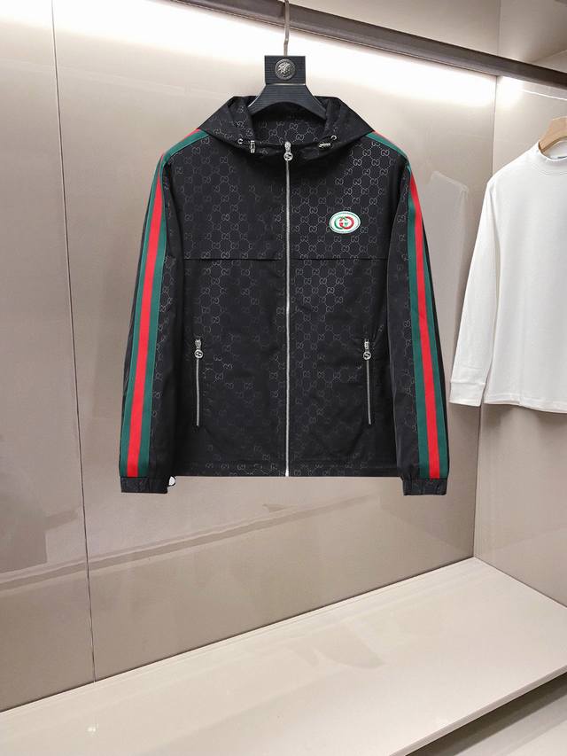 Gucci's new spring 2025 stylish casual jacket, made of imported high-tech fabric