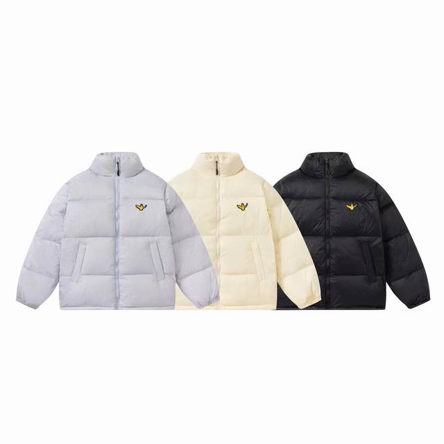 501# Korean niche brand Markgonzales flying man embroidered down jacket Details