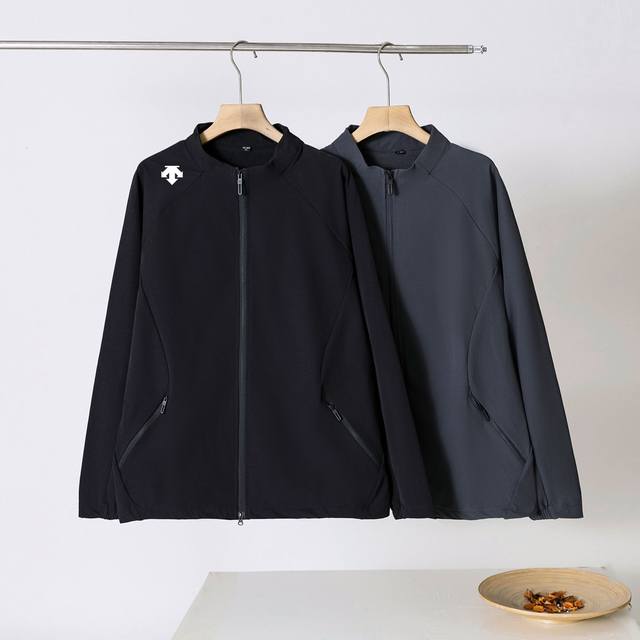 Color: Black, Gray, Size L-5Xl Descente outdoor leisure jacket DDD