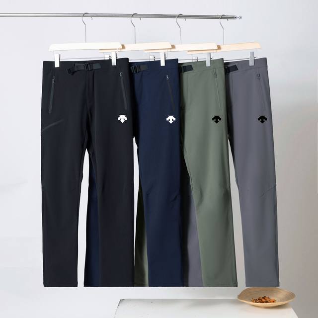 Color: black, gray, green, blue Size M-5Xl Descente autumn outdoor casual pants