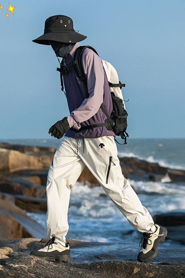 Descente Autumn Outdoor Overalls, 2025 New Style, Lightweight, Functional Workwe